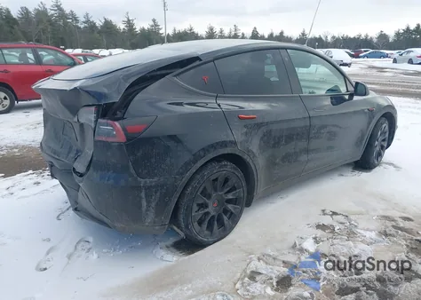 2022 Tesla Model Y Long Range Dual Motor All-Wheel Drive from USA, damaged, VIN 7SAYGDEE4NF360233